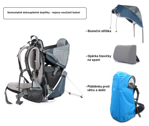 Krosna na dítě Corazon DACONY modrá