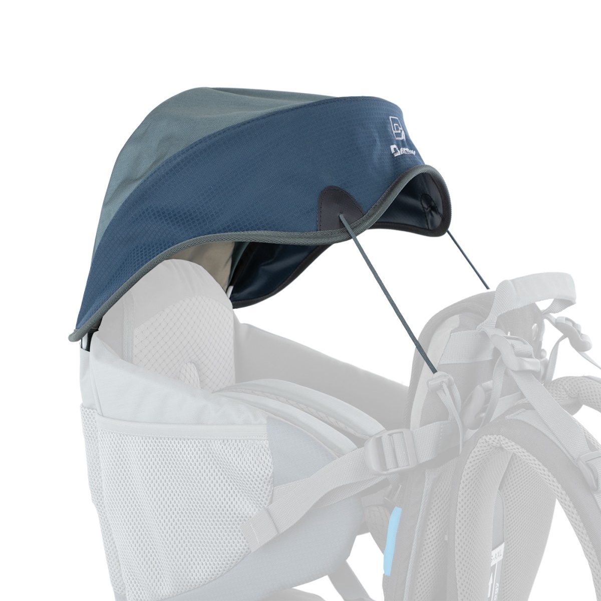 Stříška ke krosně Corazon Dacony modrá