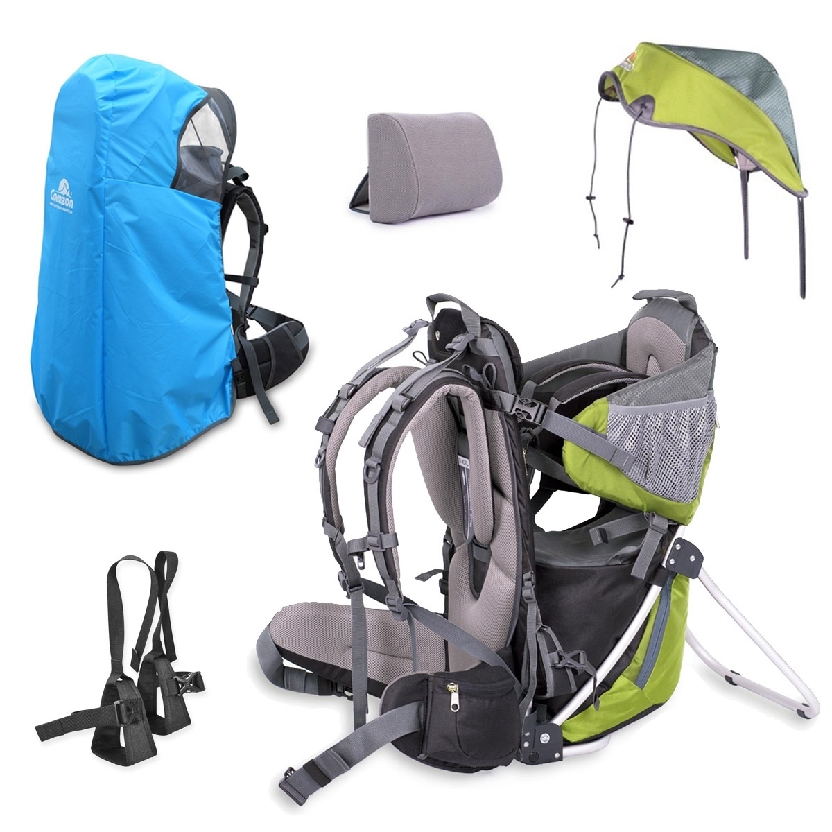 SET Turistický nosič Corazon DACONY zelený