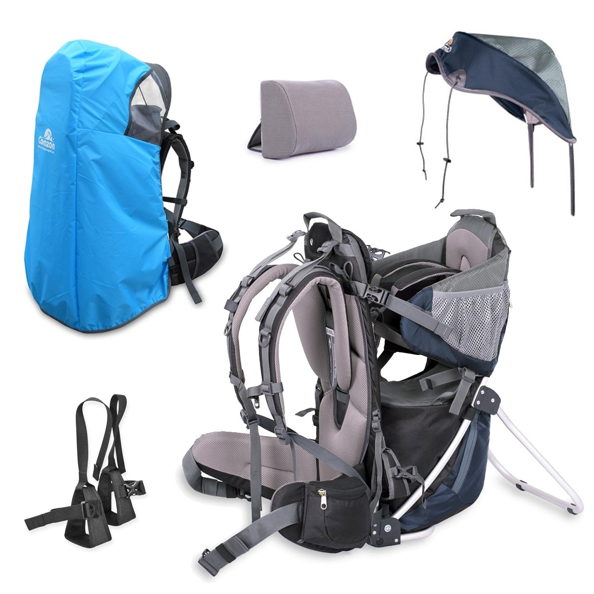 SET Turistický nosič Corazon DACONY modrý