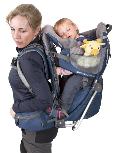 Turistický nosič Corazon PREMIUM modrý