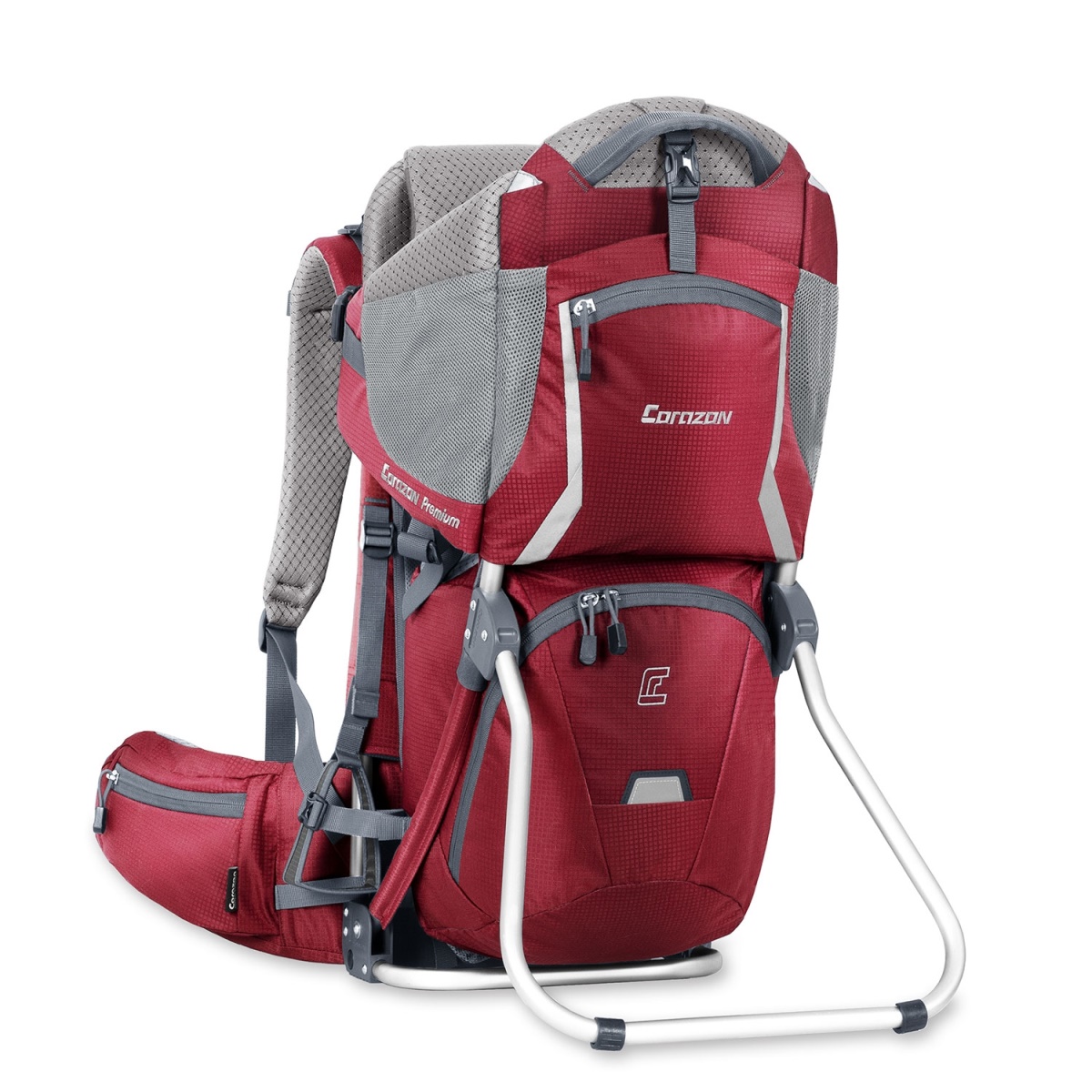 Turistický nosič Corazon PREMIUM červený