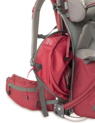 Turistický nosič Corazon PREMIUM červený
